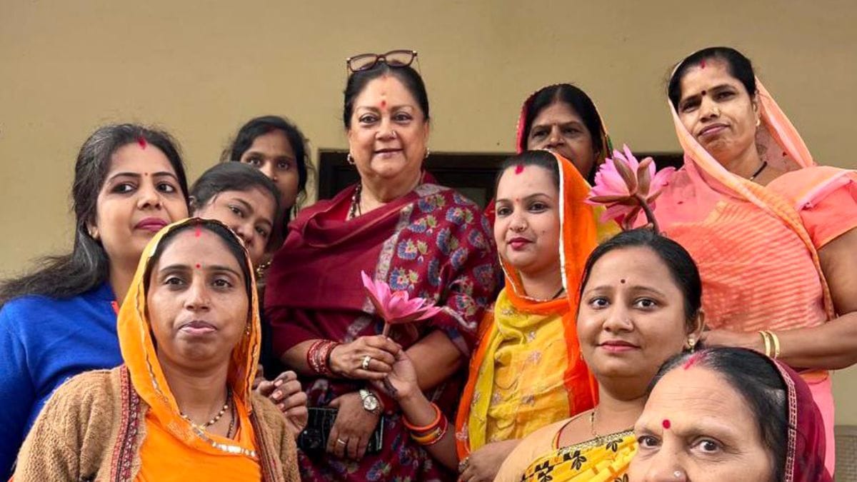 Rajasthan Elections 2023: People trust PM Modi, reject Congress' guarantees, says Vasundhara Raje