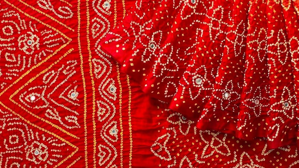 Tying traditions in threads: The exquisite world of Bandhani sarees