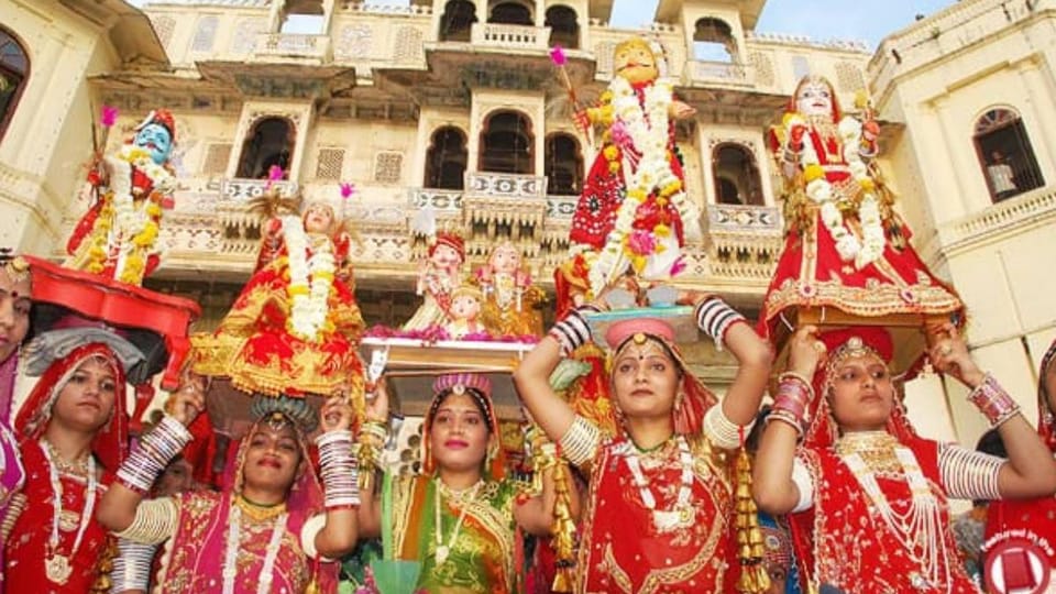 An essence of festivals: Unique celebration among Rajasthanis